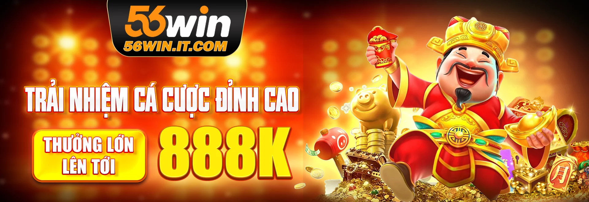 56WIN ⭐️ Trang Chủ Đăng Ký 56WIN.COM Tặng Ngay +156K 6 Banner 56win 1