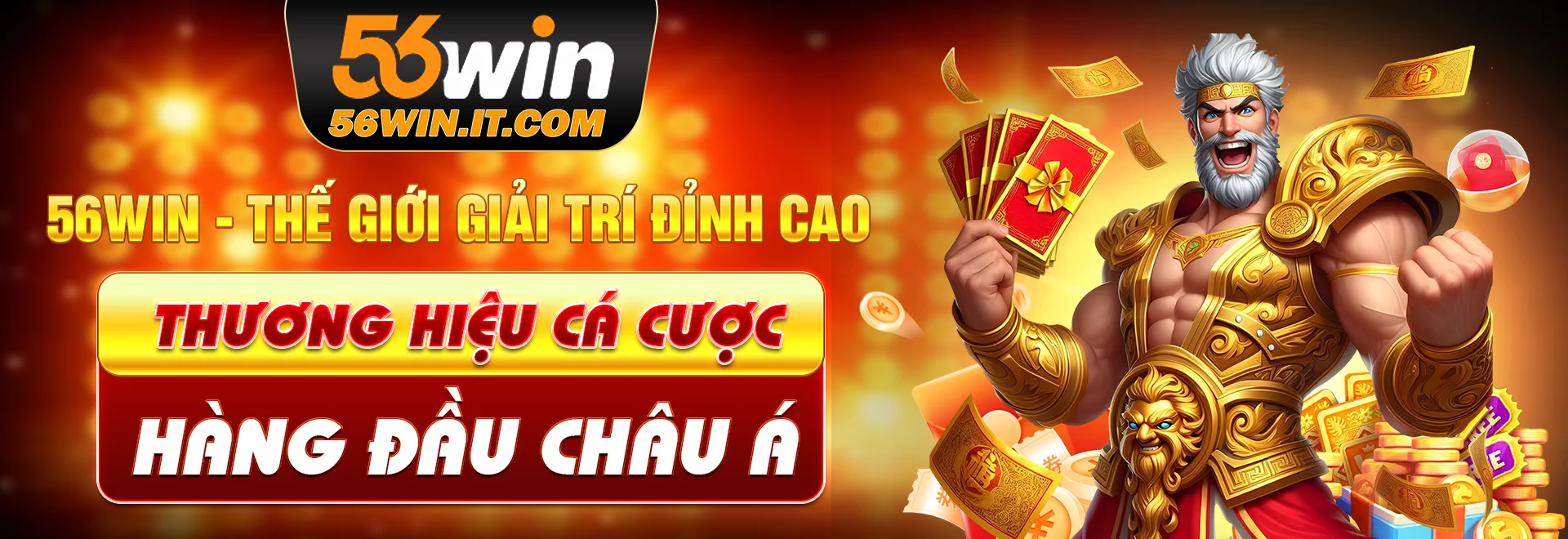 56WIN ⭐️ Trang Chủ Đăng Ký 56WIN.COM Tặng Ngay +156K 5 Banner 56win
